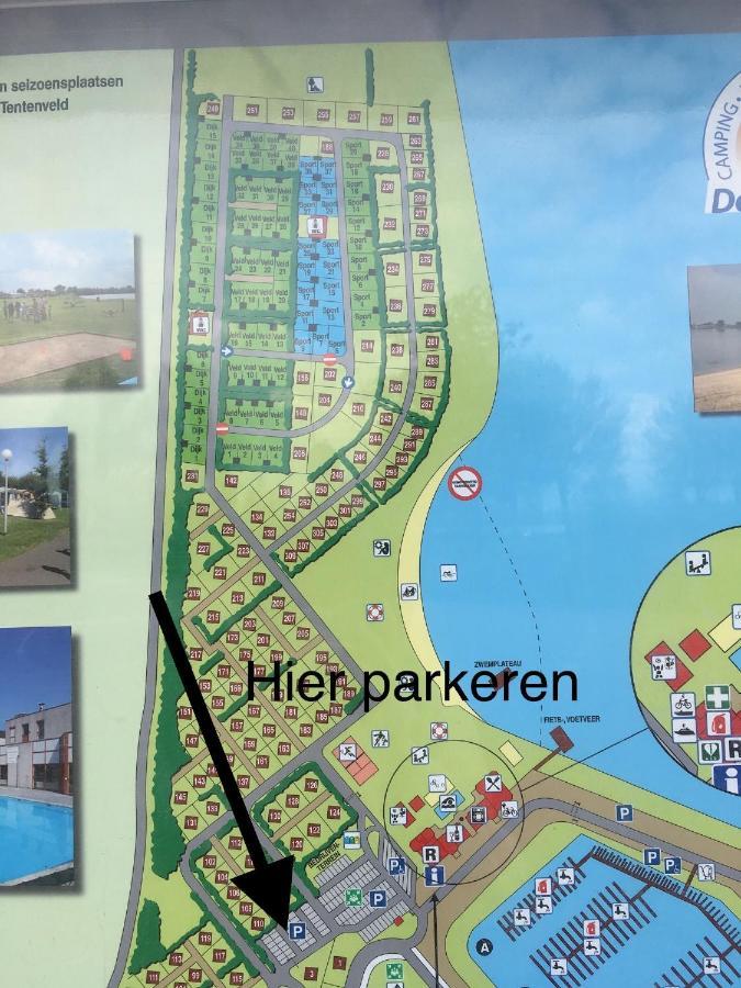 Ruime Chalet Midden In De Natuur In Lith Kültér fotó
